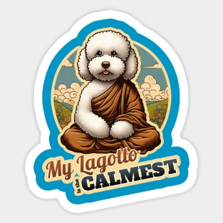 Zen Lagotto Sticker